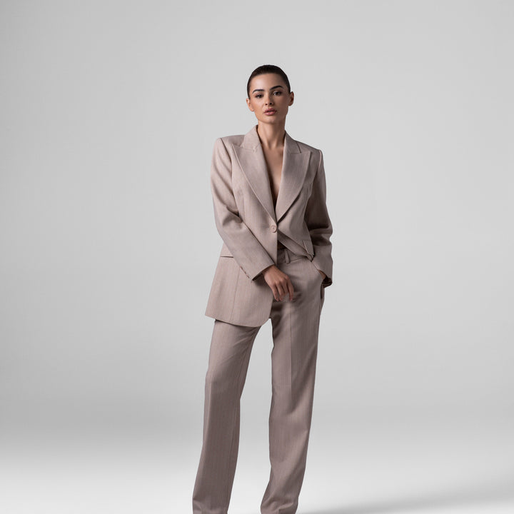 The Riviera Stripe Suit