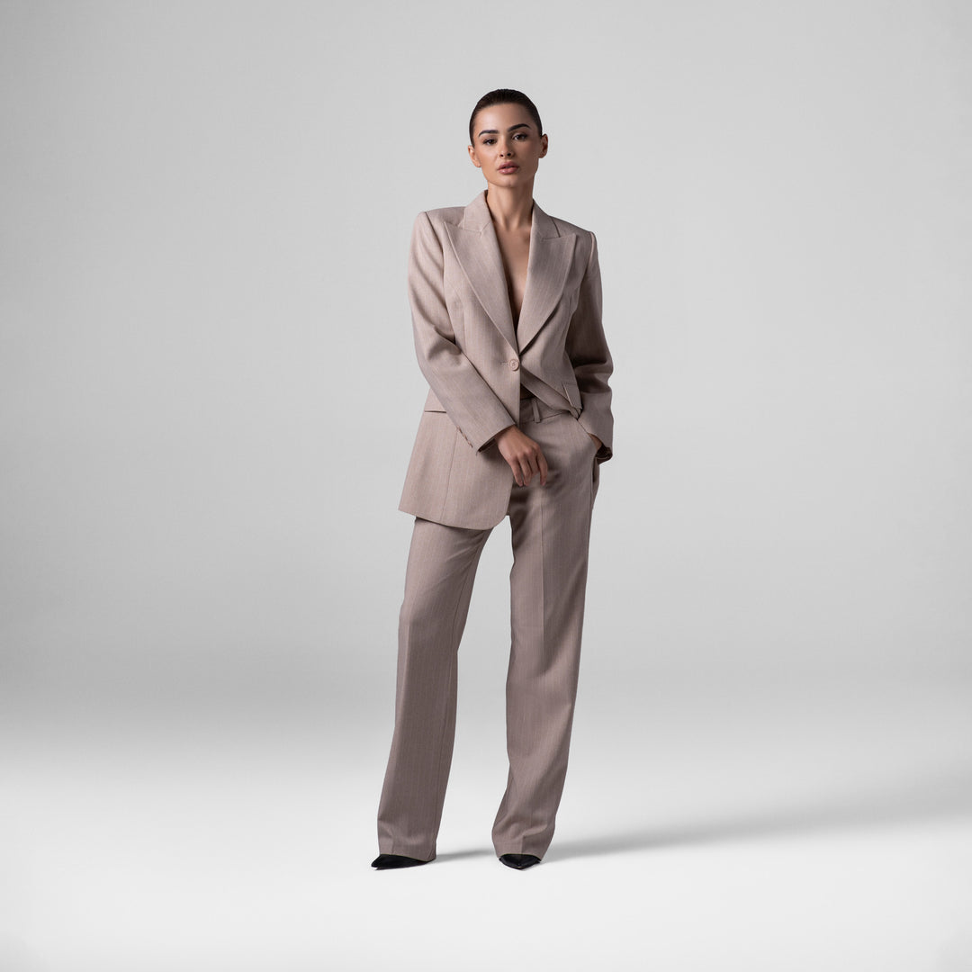 The Riviera Stripe Suit