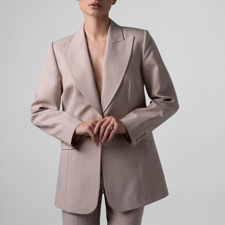 The Riviera Stripe Suit