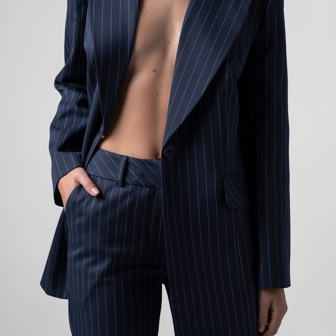 The Riviera Stripe Suit