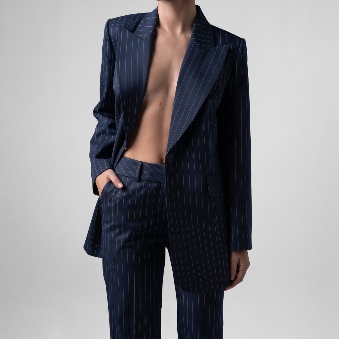The Riviera Stripe Suit