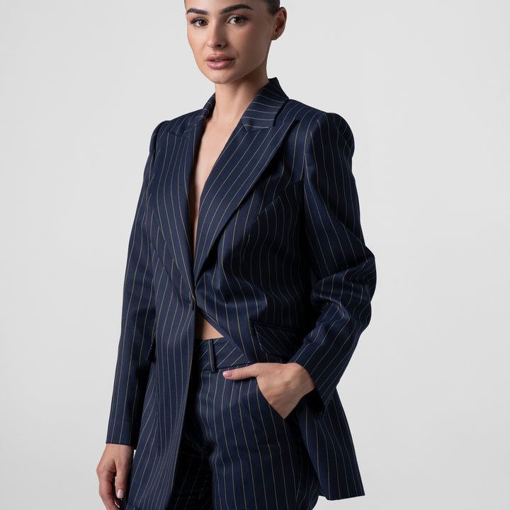 The Riviera Stripe Suit