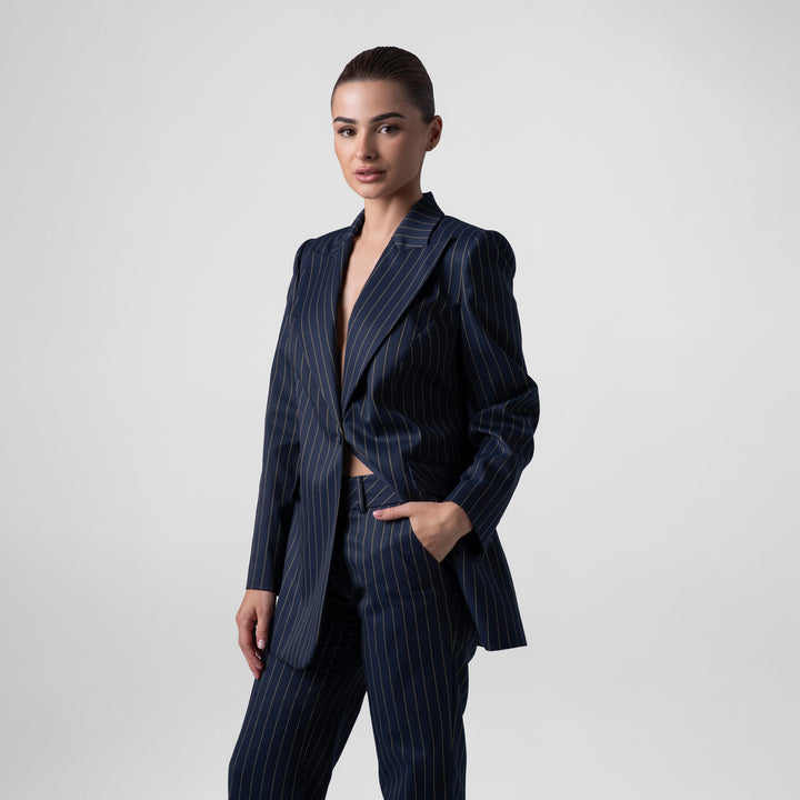 The Riviera Stripe Suit