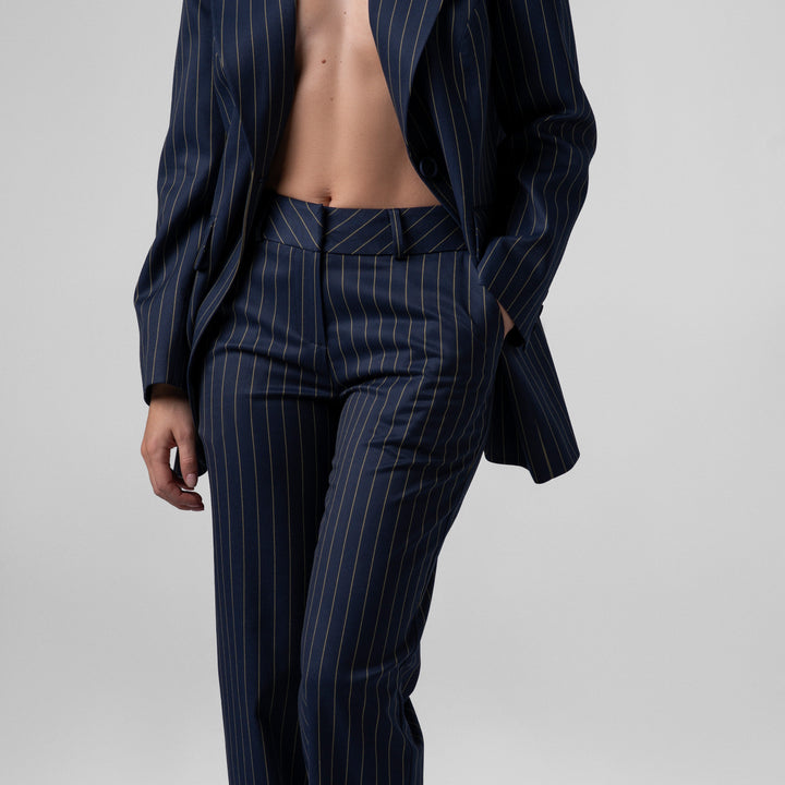 The Riviera Stripe Suit