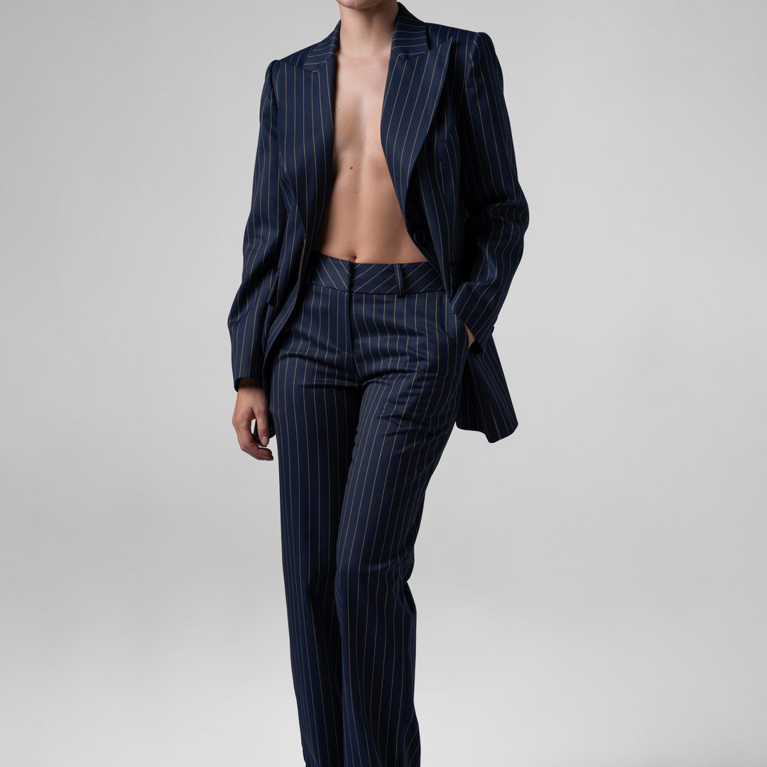 The Riviera Stripe Suit