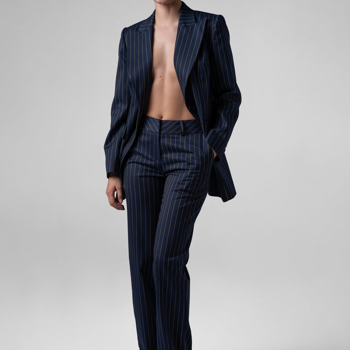 The Riviera Stripe Suit