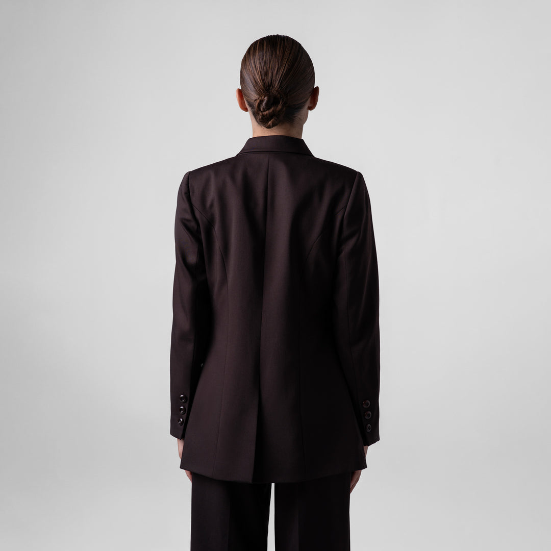 BASIC BROWN SUIT SET