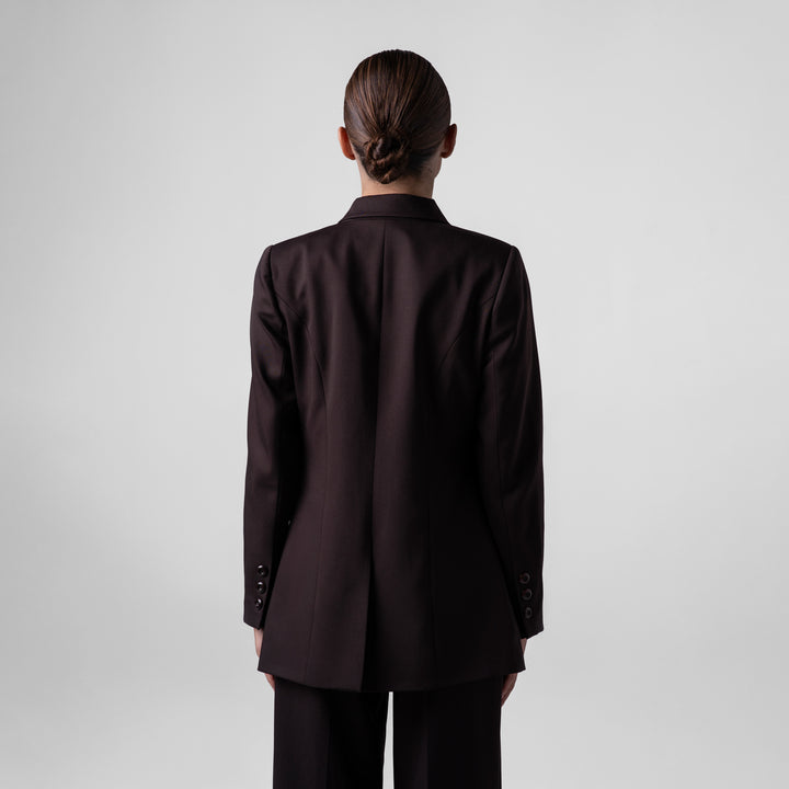 BASIC BROWN SUIT SET