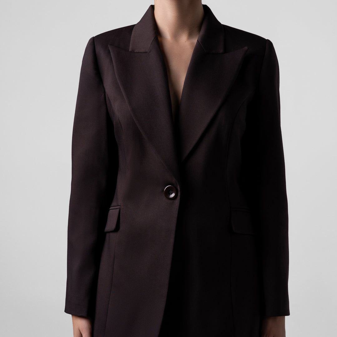 BASIC BROWN SUIT SET