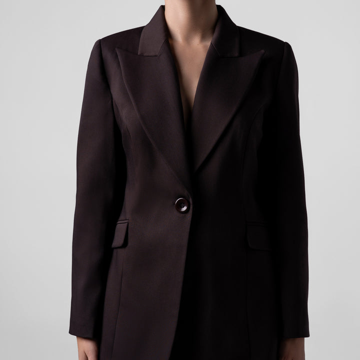 BASIC BROWN SUIT SET