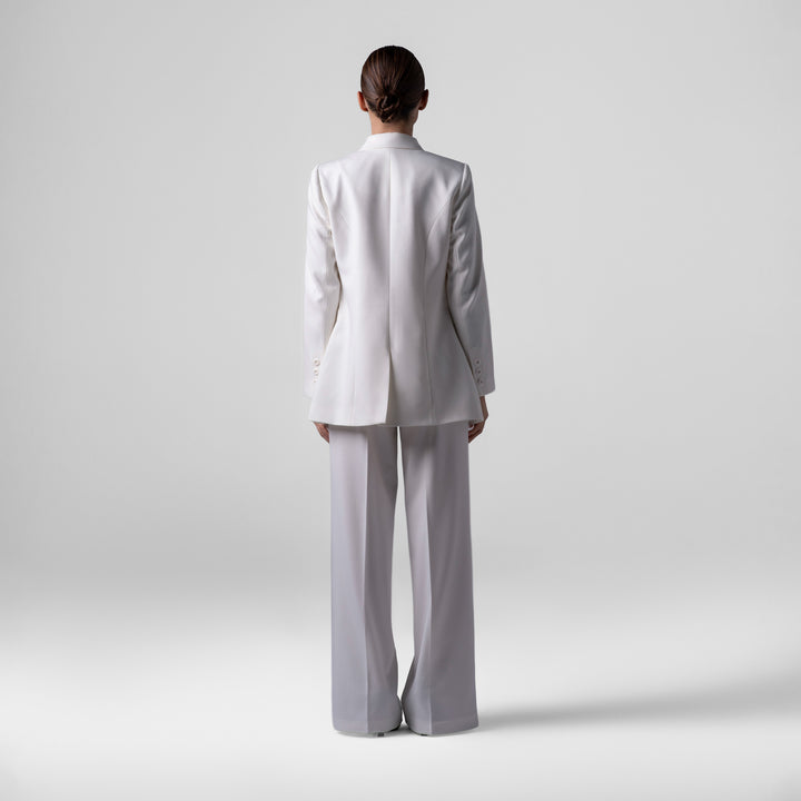 Basic White Suit Set