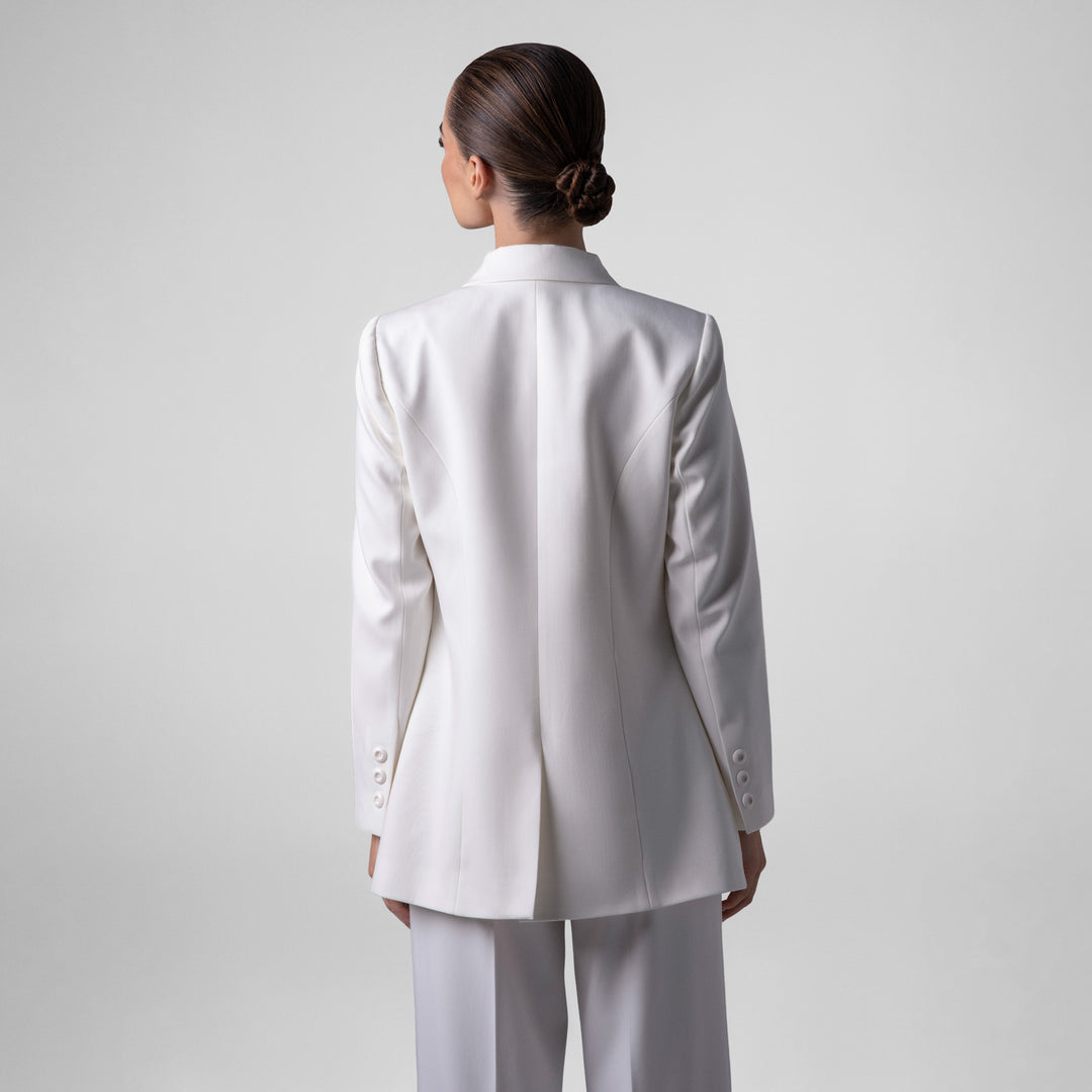 Basic White Suit Set