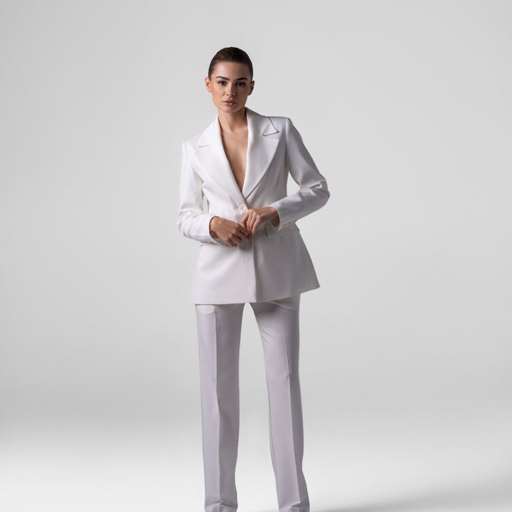 The Timeless White Suit