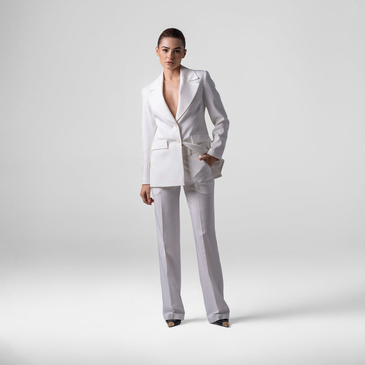 The Timeless White Suit