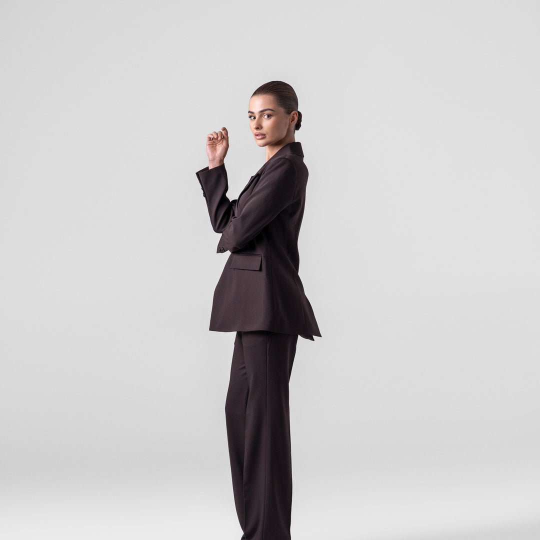 The Timeless Brown Suit