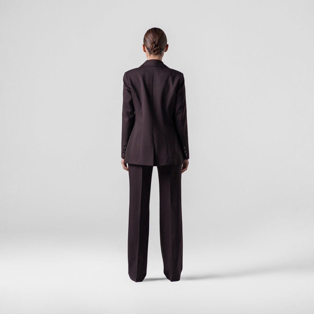 The Timeless Brown Suit