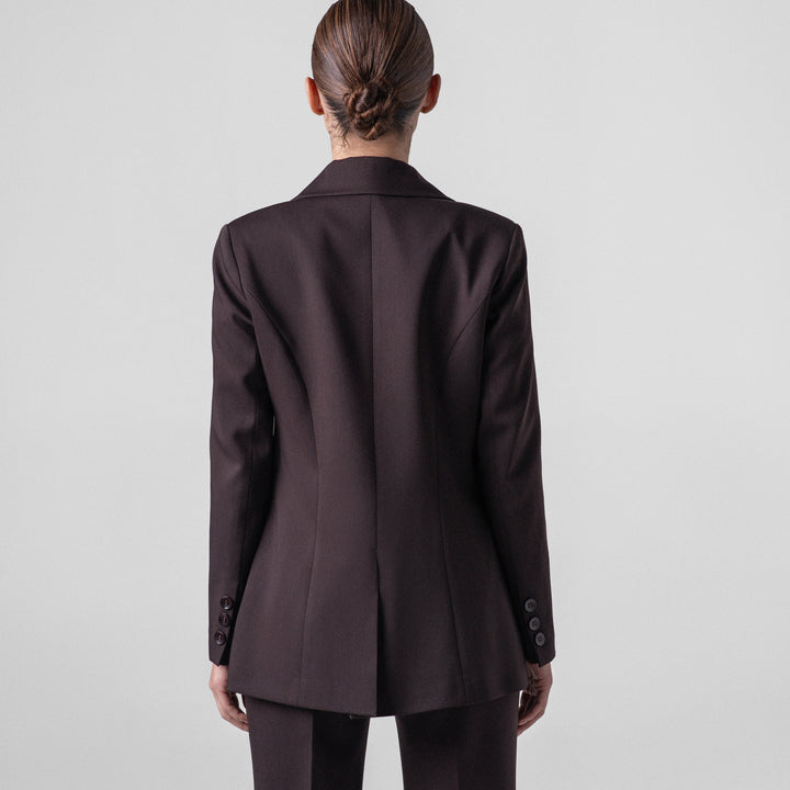 The Timeless Brown Suit