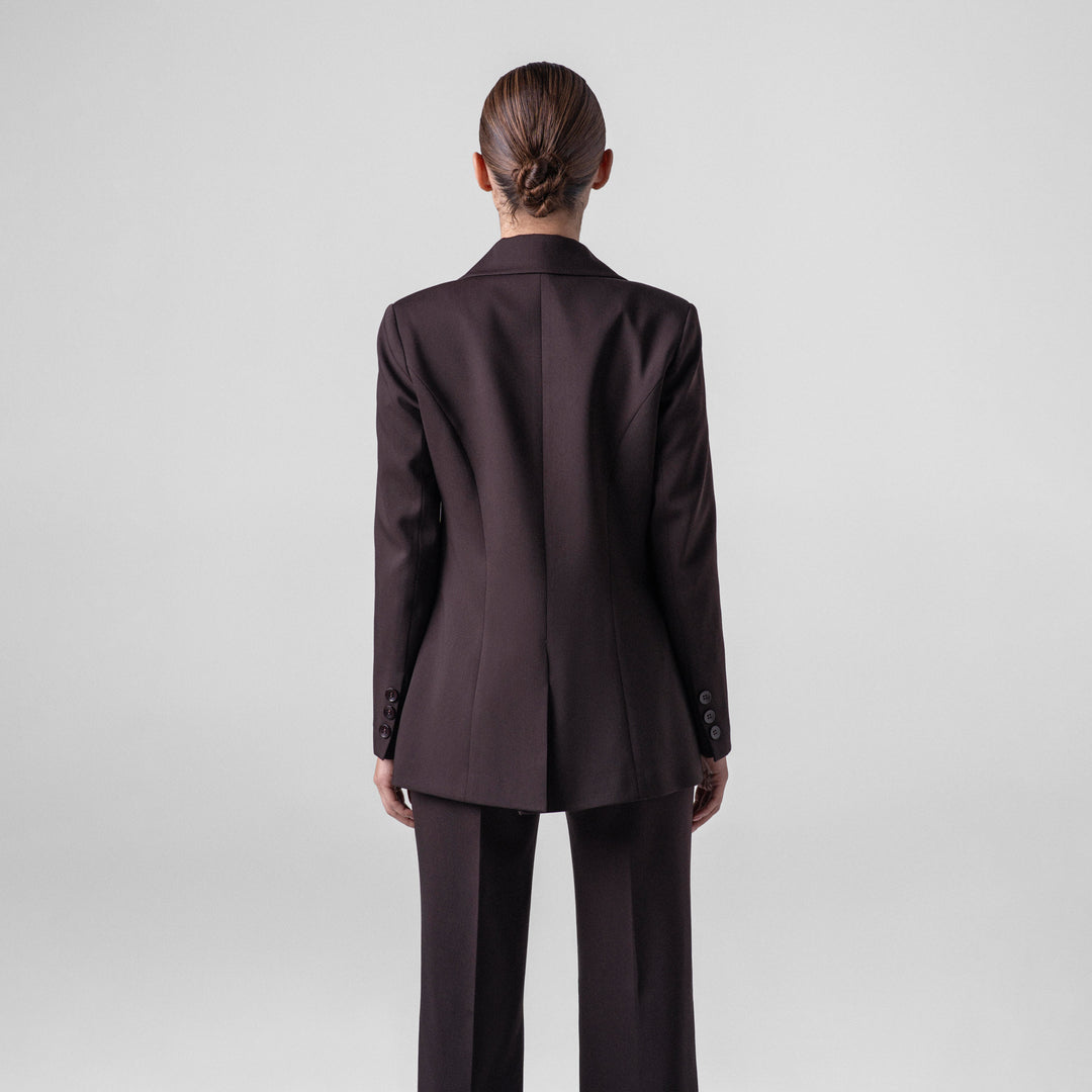 The Timeless Brown Suit