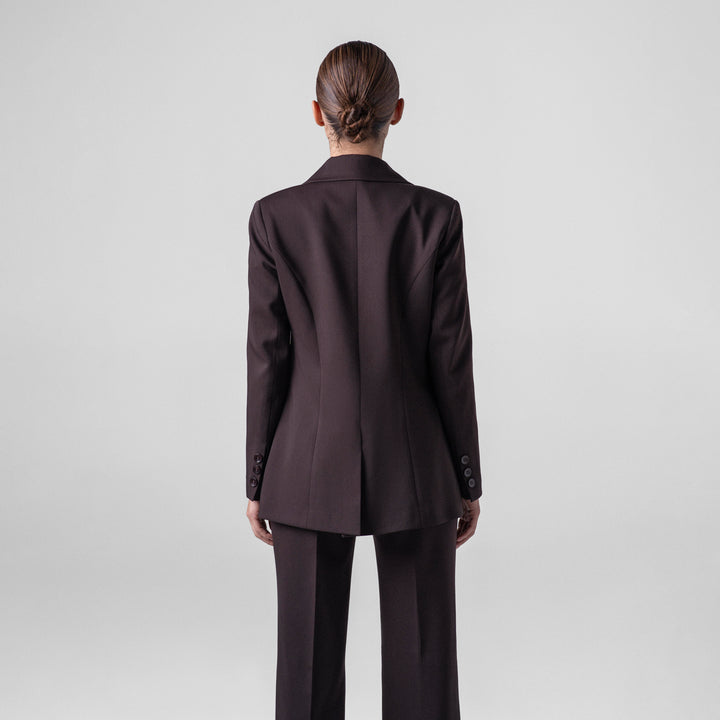 The Timeless Brown Suit