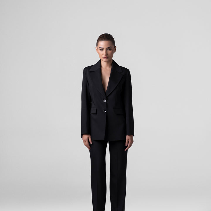The Timeless Black Suit