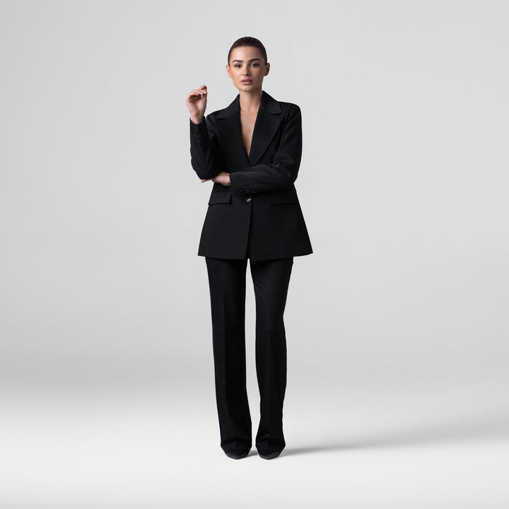The Timeless Black Suit