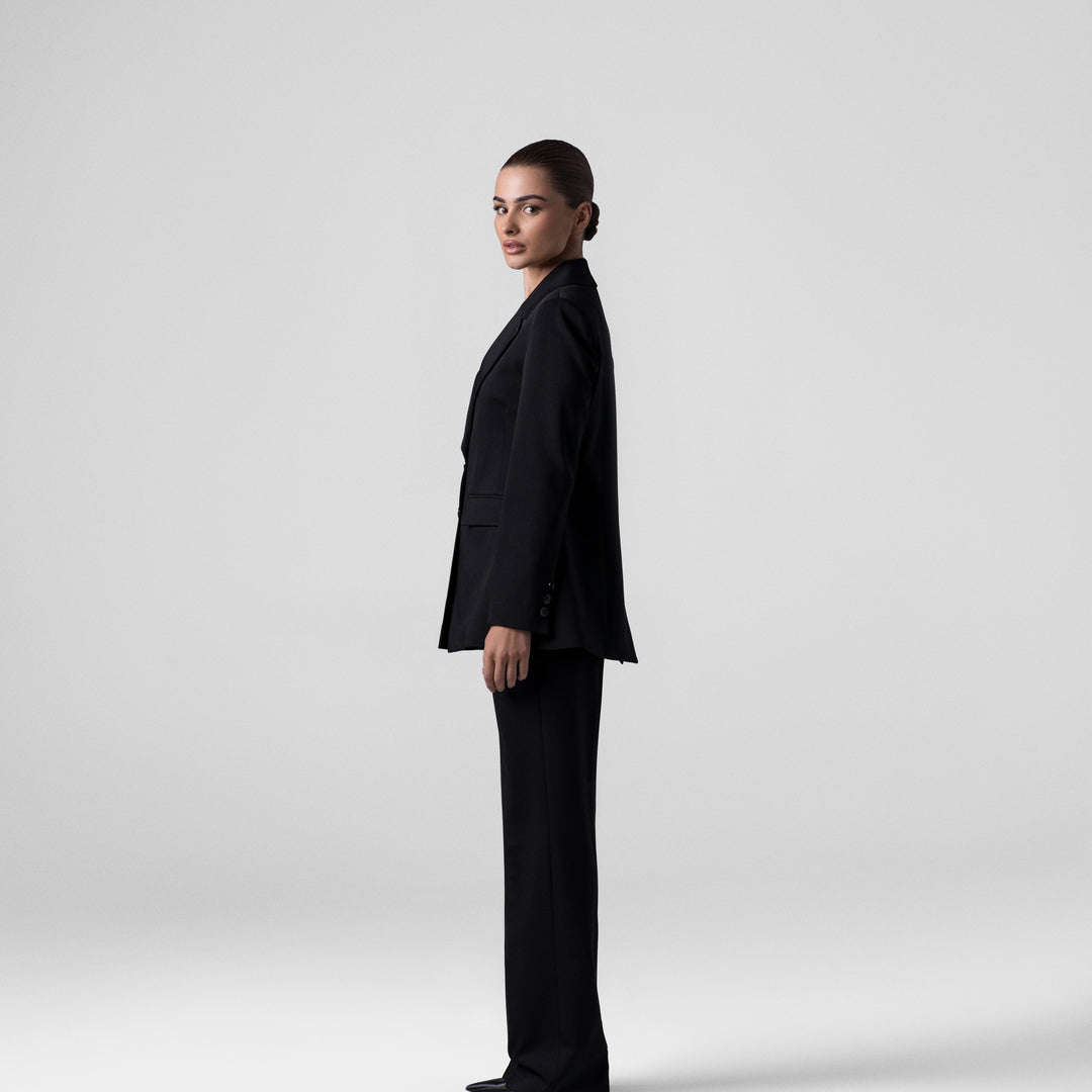 The Timeless Black Suit